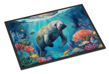 Load image into Gallery viewer, Manatee and Coral Reefs Doormat-24x36 Indoor / Outdoor Rug | Made in USA
