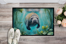 Load image into Gallery viewer, Manatee in a Crystal-Clear Spring Doormat