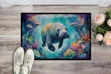 Load image into Gallery viewer, Manatee in a Dreamscape Doormat-24x36 Indoor / Outdoor Rug | Made in USA