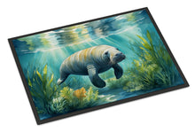 Load image into Gallery viewer, Manatee in a Seagrass Bed Doormat