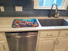 Load image into Gallery viewer, Octopus Among Coral Dish Drying Mat