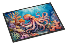 Load image into Gallery viewer, Octopus Among Coral Doormat-24x36 Indoor / Outdoor Rug | Made in USA