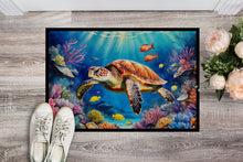 Load image into Gallery viewer, Turtle and Reefs Doormat-24x36 Indoor / Outdoor Rug | Made in USA