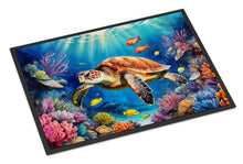 Load image into Gallery viewer, Turtle and Reefs Doormat-24x36 Indoor / Outdoor Rug | Made in USA