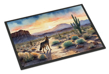 Load image into Gallery viewer, Desert Sunset Coyote Doormat