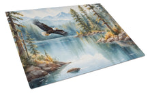 Load image into Gallery viewer, Eagle in Flight Glass Cutting Boards – Durable, Decorative Kitchen Art