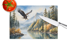 Load image into Gallery viewer, Eagle in Flight Glass Cutting Boards – Durable, Decorative Kitchen Art