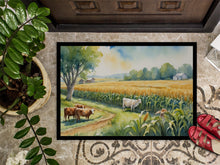 Load image into Gallery viewer, Cows by the Cornfield Doormat