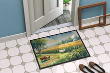 Load image into Gallery viewer, Cows by the Cornfield Doormat