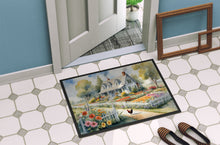 Load image into Gallery viewer, Chicken Farmhouse Garden Doormat