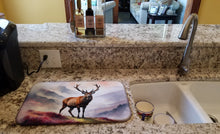 Load image into Gallery viewer, Highland Red Deer Dish Drying Mat