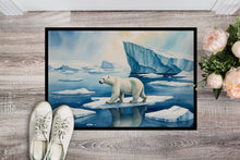 Load image into Gallery viewer, Polar Bear on the Ice Doormat-24x36 Indoor / Outdoor Rug | Made in USA