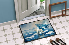 Load image into Gallery viewer, Polar Bear on the Ice Doormat-24x36 Indoor / Outdoor Rug | Made in USA
