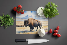 Load image into Gallery viewer, Prairie Bison Glass Cutting Boards – Durable, Decorative Kitchen Art
