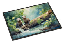 Load image into Gallery viewer, River Otters at Play Doormat