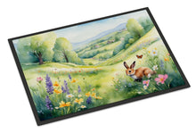 Load image into Gallery viewer, Rabbit Springtime Meadow Doormat-24x36 Indoor / Outdoor Rug | Made in USA