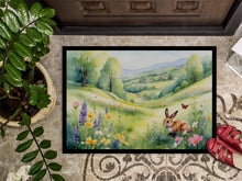 Load image into Gallery viewer, Rabbit Springtime Meadow Doormat