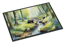 Load image into Gallery viewer, Woodland Spring Badgers Doormat-24x36 Indoor / Outdoor Rug | Made in USA
