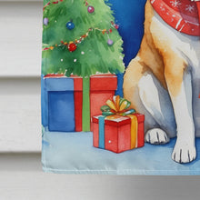 Load image into Gallery viewer, Akita Christmas Reindeer House Flag