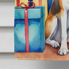 Load image into Gallery viewer, American Foxhound Christmas Reindeer House Flag