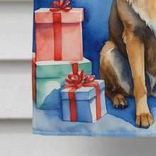 Load image into Gallery viewer, Belgian Tervuren Christmas Reindeer House Flag