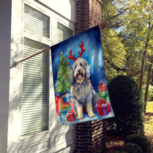 Load image into Gallery viewer, Bergamasco Christmas Reindeer House Flag