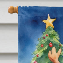 Load image into Gallery viewer, Bichon Frise Christmas Reindeer House Flag