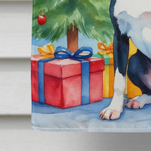 Load image into Gallery viewer, Boston Terrier Christmas Reindeer House Flag