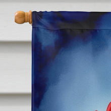 Load image into Gallery viewer, Brussels Griffon Christmas Reindeer House Flag