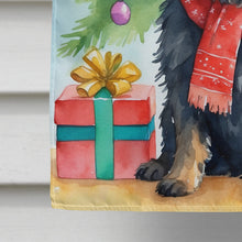 Load image into Gallery viewer, Black Cairn Terrier Christmas Reindeer House Flag