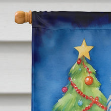 Load image into Gallery viewer, Chinese Crested Christmas Reindeer House Flag