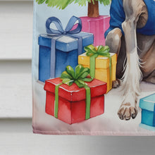 Load image into Gallery viewer, Chinese Crested Christmas Reindeer House Flag