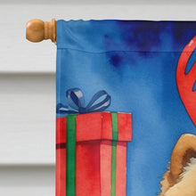Load image into Gallery viewer, Chow Chow Christmas Reindeer House Flag