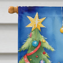 Load image into Gallery viewer, Coton de Tulear Christmas Reindeer House Flag