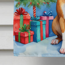 Load image into Gallery viewer, Bull Terrier Christmas Reindeer House Flag