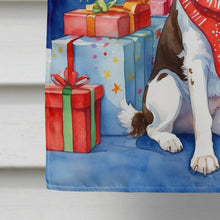 Load image into Gallery viewer, English Springer Spaniel Christmas Reindeer House Flag