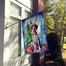 Load image into Gallery viewer, German Shorthaired Pointer Christmas Reindeer House Flag