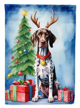 Load image into Gallery viewer, German Shorthaired Pointer Christmas Reindeer House Flag