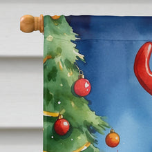 Load image into Gallery viewer, Goldendoodle Christmas Reindeer House Flag
