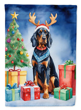 Load image into Gallery viewer, Gordon Setter Christmas Reindeer House Flag