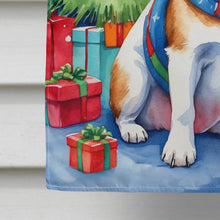 Load image into Gallery viewer, Jack Russell Terrier Christmas Reindeer House Flag