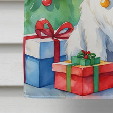 Load image into Gallery viewer, Maltese Christmas Reindeer House Flag