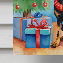 Load image into Gallery viewer, Manchester Terrier Christmas Reindeer House Flag