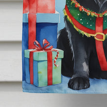 Load image into Gallery viewer, Newfoundland Christmas Reindeer House Flag