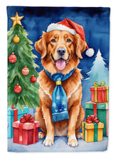 Load image into Gallery viewer, Nova Scotia Duck Tolling Retriever Christmas Reindeer House Flag