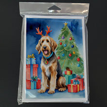 Load image into Gallery viewer, Otterhound Christmas Reindeer Greeting Cards - Blank Note Cards – 8-Pack of Artist-Designed Cards with Envelopes