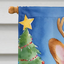 Load image into Gallery viewer, Corgi Christmas Reindeer House Flag
