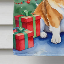 Load image into Gallery viewer, Corgi Christmas Reindeer House Flag