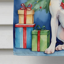 Load image into Gallery viewer, Pit Bull Terrier Christmas Reindeer House Flag