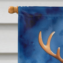 Load image into Gallery viewer, Pit Bull Terrier Christmas Reindeer House Flag